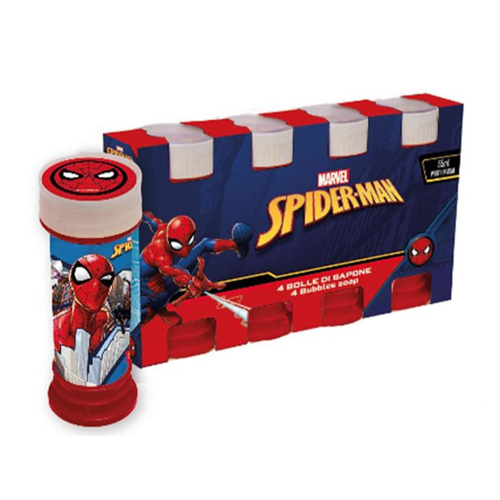 60ml Spiderman Seifenblasen 4pcs Party Favors Spiel 253244