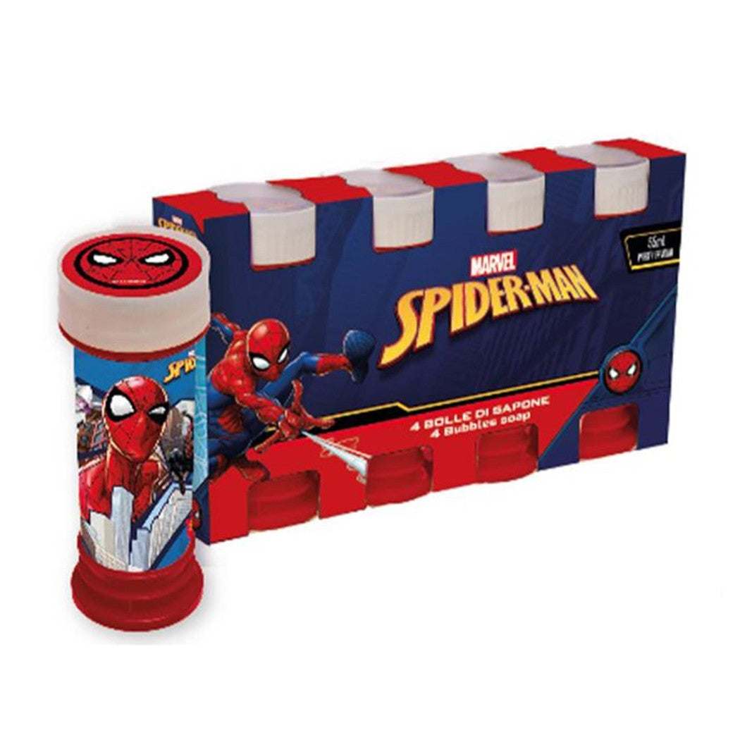 60ml Spiderman Seifenblasen 4pcs Party Favors Spiel 253244