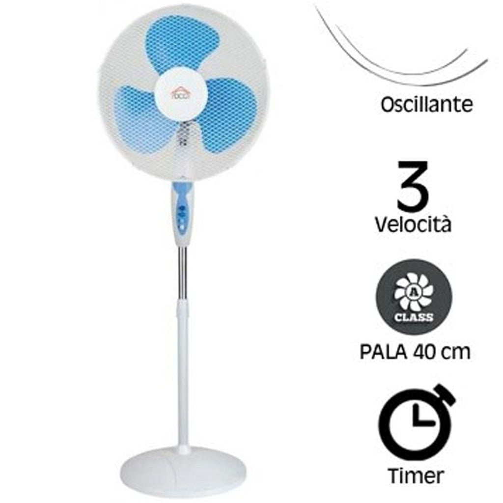 40CM TONDA BASIS OSZILLIERENDEN FLUGZEUG VENTILATOR 3 GESCHWINDIGKEIT TIMER 65W