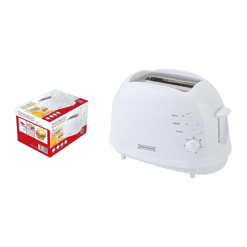 2-SCHEIBEN-TOASTER 700 W 7 STUFEN AUFTAUFUNKTION TOAST WEISS