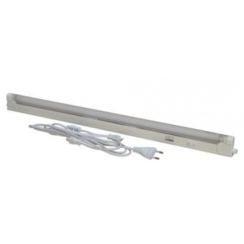 10W 60CM LED NEONRÖHRE KOMPLETT MIT DECKENLEUCHTE T5 WARMWEISS LICHT 3000K KABEL 1M