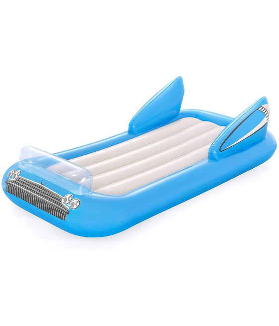 AUFBLASBARE AUTO-POOL-MATRATZE IN FORM EINES AUTOS 190 X 128 CM