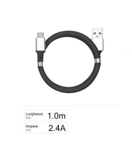 ACVO USB TYPE C RICARICA DATI CAVETTO 1 MT 2.4A FÜR SMARTPHONE F-TC015