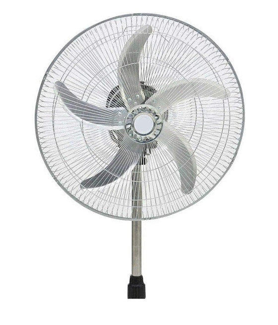 65-W-Standventilator aus Stahl mit 5 Flügeln und 3 Geschwindigkeiten