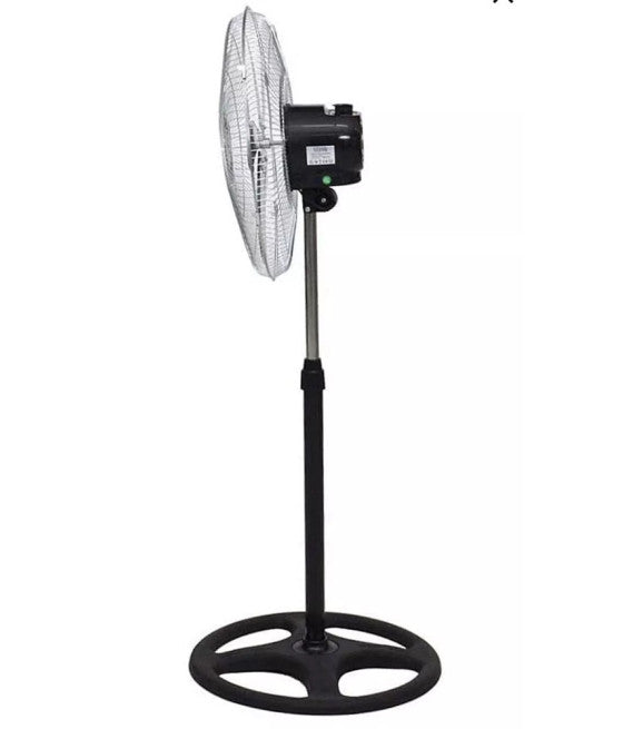 65-W-Standventilator aus Stahl mit 5 Flügeln und 3 Geschwindigkeiten