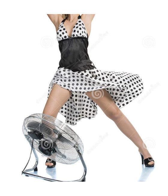 120W METALL BODENVENTILATOR MIT 3 FLÜGELN 50CM MOTOR 3 GESCHWINDIGKEITEN