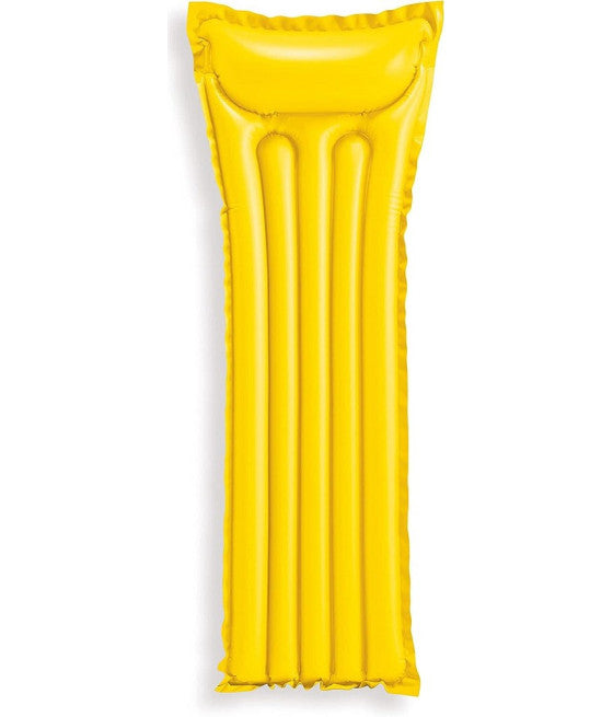 AUFBLASBARE MATRATZE EINFARBIG 3 FARBEN 183 X 69 CM SCHWIMMBAD 59703