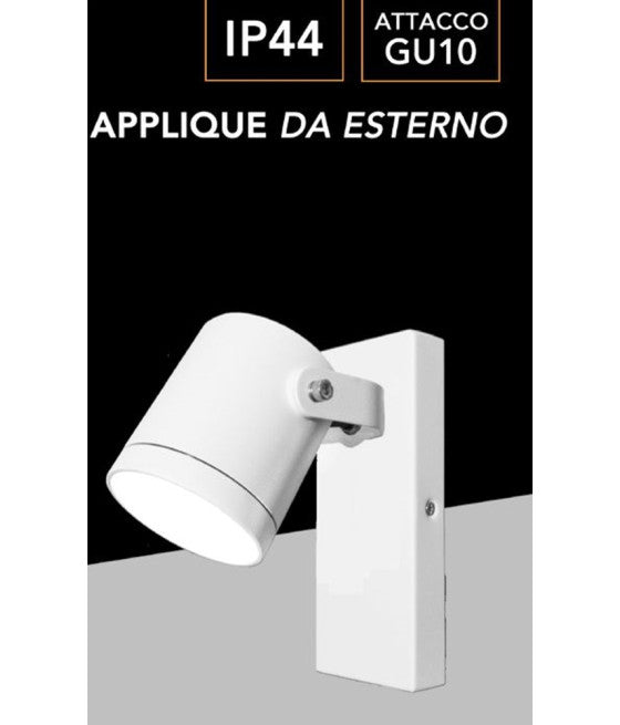 Applique Wand einstellbare externe GU10-Wandlampe IP44 539WA-B172