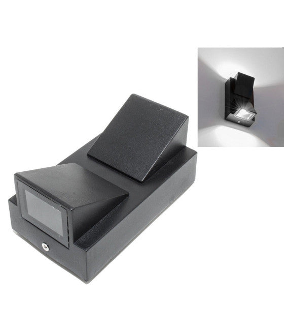 APPLIQUE LAMPE FÜR AUSSEN LED LICHT 6500K 10W SCHWARZES LICHT 2 VI