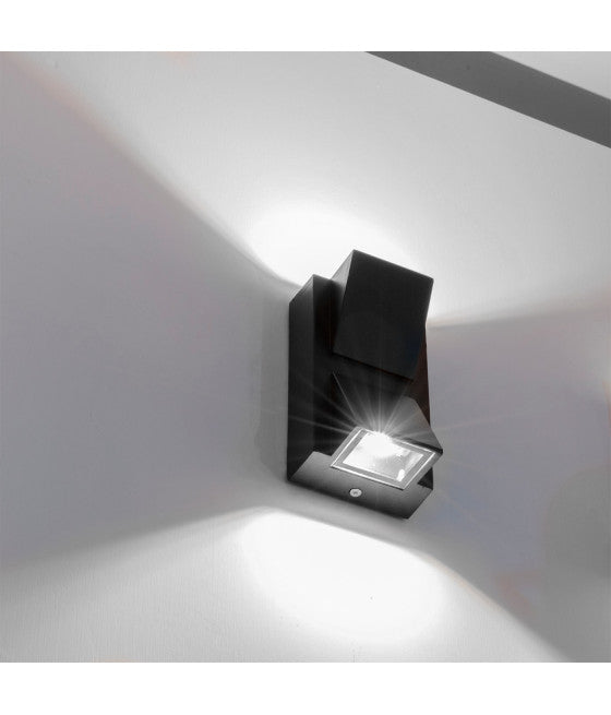 APPLIQUE LAMPE FÜR AUSSEN LED LICHT 6500K 10W SCHWARZES LICHT 2 VI