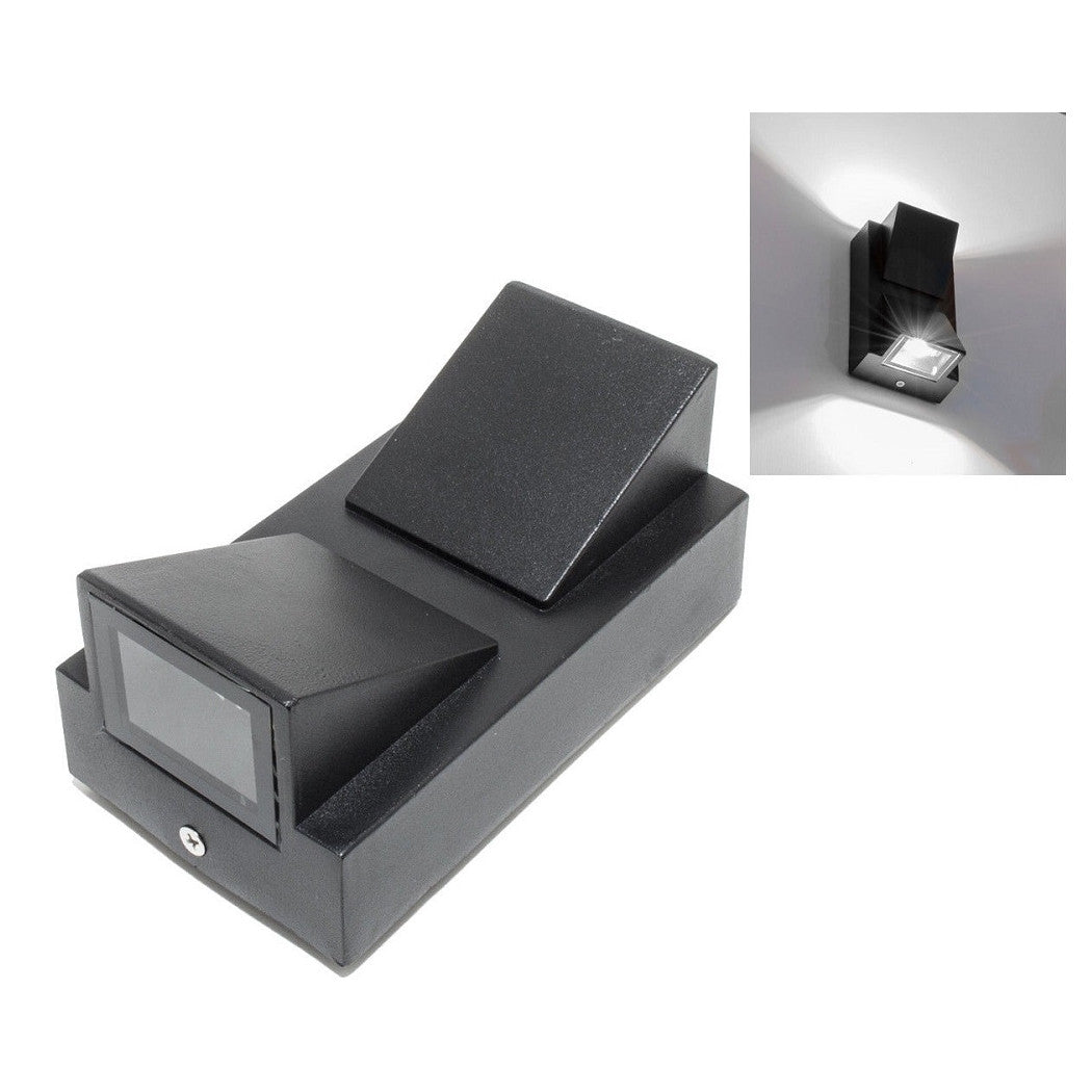 APPLIQUE LAMPE FÜR AUSSEN LED LICHT 6500K 10W SCHWARZES LICHT 2 VI