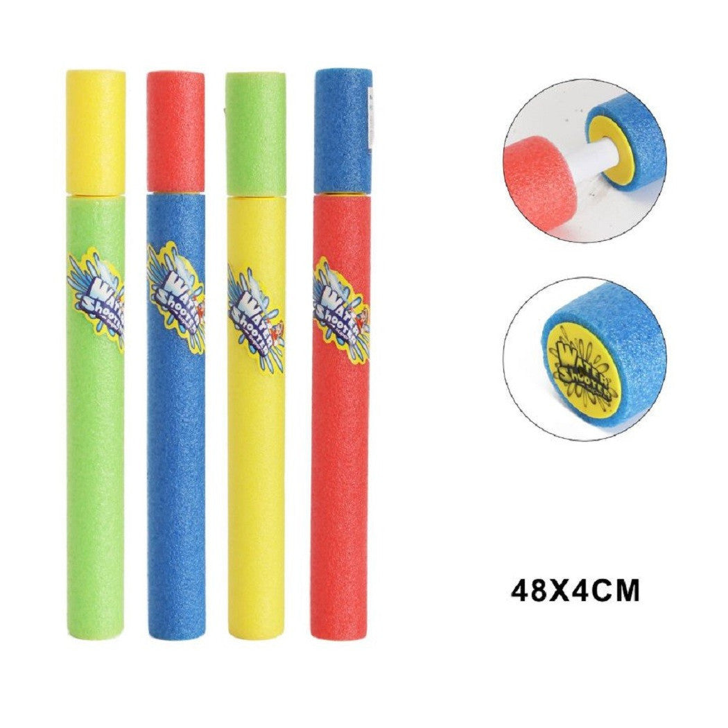 48X4 CM WASSERPISTOLE SCHAUMSTOFF SHOOTER ROHR SOMMER STRAND SPIEL