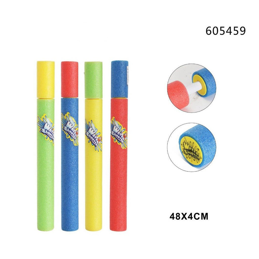 48X4 CM WASSERPISTOLE SCHAUMSTOFF SHOOTER ROHR SOMMER STRAND SPIEL