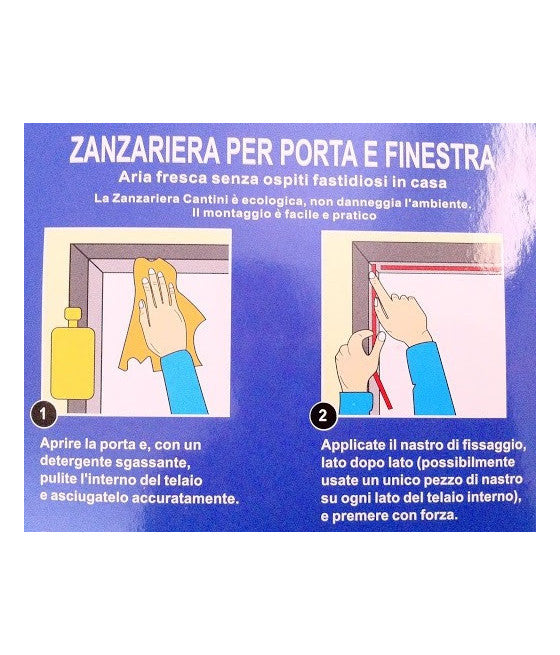 150X200 POLYESTER MOSKITONETZ FÜR TÜR UND FENSTER